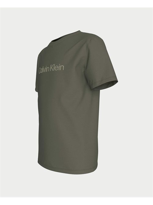 T-shirt à logo Calvin Klein pour enfants CALVIN KLEIN | IU0IU00682LDY